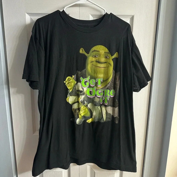Funny Shrek “Get Ogre It” Shirt - Picture 1 of 3